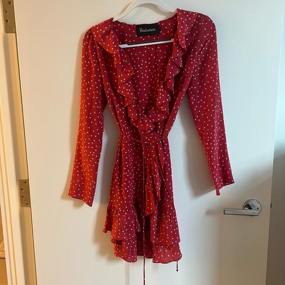Réalistation Par The Alexandra in Red Star Dress - Picture 1 of 2